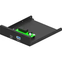 Gembird FDI3-U3C-01, Musta, USB, 120,5 mm, 102,2 mm, 25,5 mm, 200 g