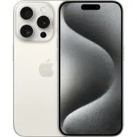Apple iPhone 15 Pro | 1 TB | Dual-SIM (eSIM, Nano-SIM) | Titanium White