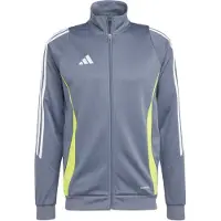 Adidas Treenitakki 'Tiro 24' harmaa / neonvihreä / valkoinen