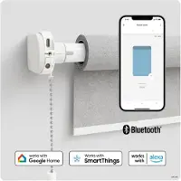 MotionBlinds - Retrofit -moottorin avulla, joka on varustettu Bluetooth-teknologialla