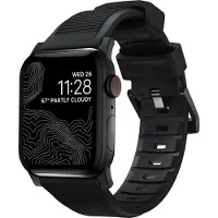 Nomad Strap Rugged V2 Black 44mm / 42mm Connector Black
