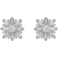 Sno of sweden Misty hopeoidut korvakorut 1076-6300012