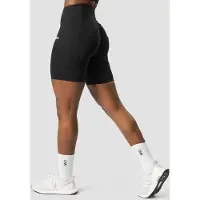 ICANIWILL Scrunch V-shape biker shorts Black
