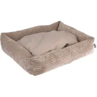 TIAKI Cord Lincoln -koiranpeti 77x66x15cm koira