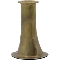 House Doctor Candle Holder, Hdticca, Antique Gol - Gold - 6.5X6.5X9CM