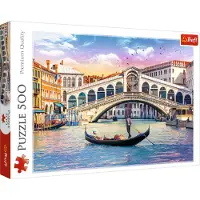 Trefl 500 Bit Rialto Bridge, Venice - Multi/patterned - ONE SIZE