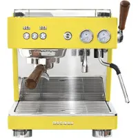 Ascaso Baby T Plus Textured Yellow espressokeitin - puoliammattimainen