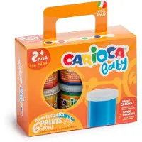 Carioca 6 x 80ml sormiväri