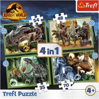 Jurassic World Jurassic Park 4-in-1 palapeli
