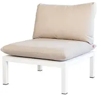 Fiam Domino Set Of Seat And Backrest - Penkit Olefiini Beige - 491D BIBE