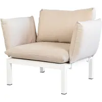 Fiam Domino Käsinojat t - Penkit Olefiini Beige - 492D BIBE