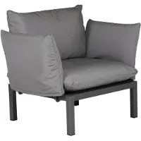 Fiam Domino Käsinoja - Penkit Olefiini Antrasiitti - 492D BINE