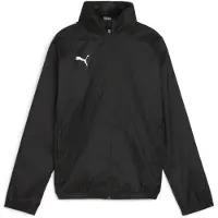 Puma Urheilutakki 'TeamGoal' musta / valkoinen