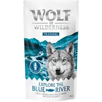 Wolf of Wilderness 3x100g Training Explore the Blue River kana & lohi