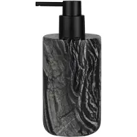 Mette Ditmer Marble saippuapumppu 17,5 cm Musta-harmaa