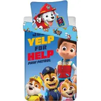 Paw Patrol lasten vuodevaatesetti Help, 140x200cm, 2 osaa
