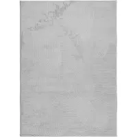 vidaXL Matto IZA lyhytnukkainen Skandinaavinen 240x340 cm harmaa
