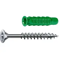 Spax 5x25 + TX 3,5x35 25+25kpl tulppa