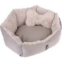 TIAKI Fluffy Bone -pehmopeti 60x50x22cm koira
