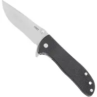 CRKT Drifter Stonewash D2 6450D2 Black G10 pocket knife