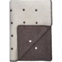 Røros Tweed Pastille viltti 135x200 cm Black and white