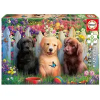 Educa Posing Puppies 100p palapeli