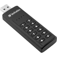 Verbatim 49429, 128 GB, USB A-tyyppi, 3.2 Gen 1 (3.1 Gen 1), Ilman suojusta, 30 g, Musta