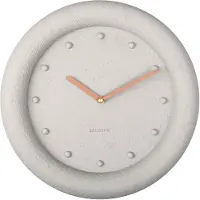 Karlsson KA5717WG Petra Warm Grey seinäkello 30 cm