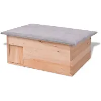 vidaXL Siilitalo 45x33x22 cm puu