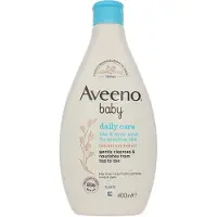 Aveeno Baby Hair&Body Wash lasten shampoo hiuksiin ja vartalolle 400 ml