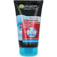 Garnier PureActive BHA Charcoal 3-In-1 Anti-Blackhead Wash Scrub