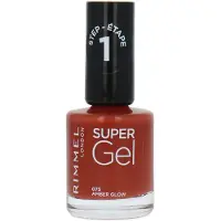 Rimmel Super Gel Nail Polish 075 Aamber glow 12ml
