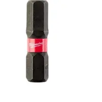Milwaukee Hex6-pää - - 25 mm - 2 kappaletta - Shockwave Impact Duty - Joustava - Iskunkestävä