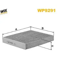 WIX FILTERS Suodatin, sisäilma WP9291