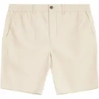 KnowledgeCotton Apparel Fig Comfort Poplin Shorts - Beige - XXL