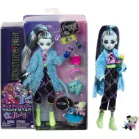 Monster High Frankie Stein Yöjuhlat-nukke