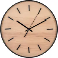 House Nordic Seinäkello Kensington, ø35 cm, musta