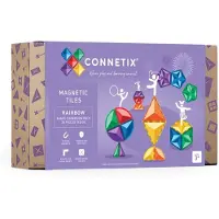 Connetix Rainbow Shape Expansion Pack 36 Pieces - Multi/patterned - ONE SIZE