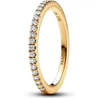 Pandora Timeless kullattu pinottava zirkonia rivisormus 162999C01-52