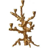 Pols Potten Apple tree -kynttilänjalka L 53 cm Kulta