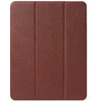 Decoded SlimCover -nahkainen suojakotelo, iPad 10,9” (10th gen.), ruskea