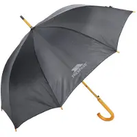 Trespass Baum Umbrella Musta Mies