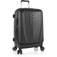 Heys Vantage 4-pyöräinen vetolaukku M 66 cm Laajennettava Musta