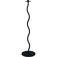 Cooee Design Curved Candleholder 85Cm - Black - H:85CM