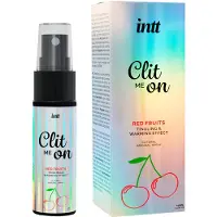 Intt Clit Me On - nestemäinen vibraattori klitorissuihke - punaiset hedelmät (12 ml)