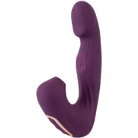 Javida - 4-in-1 klitoriskiihotin vibraattori (liila)