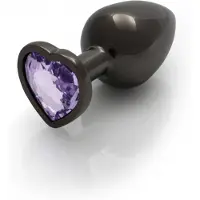 Ouch! Heart Gem Butt Plug Large