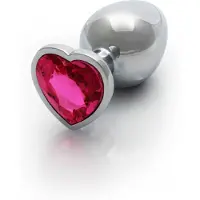 Ouch! Anaalitappi Shots Heart Gem Butt Plug, iso