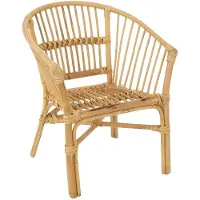 J-Line Child Seat Filou Rattan Natural - ONE SIZE