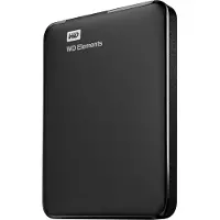 Western Digital 1.5TB Elements Portable, 2.5" ulkoinen kiintolevy, USB 3.0, musta